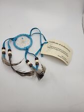 Vintage Navajo Dreamcatcher With Certificate Of Authenticity  picture