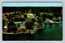 Ivy Lea Ontario-Canada, Thousand Island, Tour Boat, Antique Vintage Postcard picture