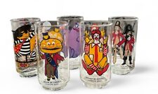VINTAGE SET OF 3 1977 MCDONALDS COLLECTOR SERIES GLASSES 2 Action 5 Total picture