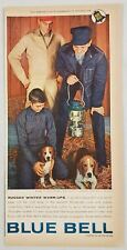 1950's Print Ad Blue Bell Denim Jeans & Wrangler Jackets Beagle Dogs New York,NY picture