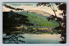 PA- Pennsylvania, Campbell's Ledge, Antique, Vintage c1948 Souvenir Postcard picture