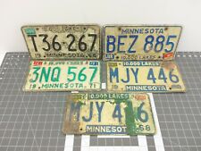 Vintage Minnesota License Plate 1966,68,71 Plate Number See Pictures  picture