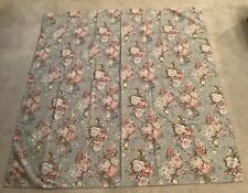 Ralph Lauren Charlotte Sage tablecloth 50x50 Floral Fr Country HTF (77ia) picture