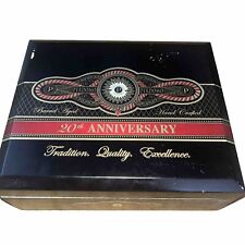 PERDOMO 20TH ANNIVESARY GORDO EMPTY WOOD CIGAR BOX Rare Artwork Craft Box picture