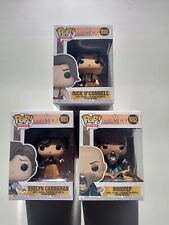 Funko Pop Movies SET OF 3 The Mummy Rick O'Connell 1080 Evelyn 1081 Imhotep 1082 picture