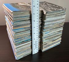 LOT OF 1000+ CONTINENTAL SIZED POSTCARDS ALL FOREIGN WORLD VIEWS - NO USA picture