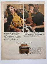 1967 Hammond Organ, Admiral Color Television TV Vintage Print Ads picture