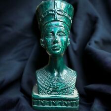 Antique Rare Egyptian Head Queen Nefertiti Unique Ancient Pharaonic Egyptian BC picture