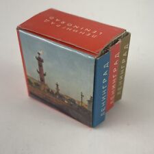 VTG 70s Miniature Photo Book Set Leningrad Travel Souvenir Russia USSR 3 Volumes picture