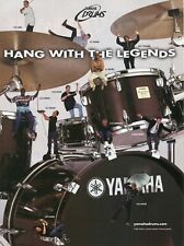2000 Print Ad of Yamaha Birch Custom Absolute Drums w Skip Hadden, Chris Lukes picture