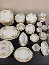 Vintage Royal China Japan Flowers / Very Rare / 74pcs picture