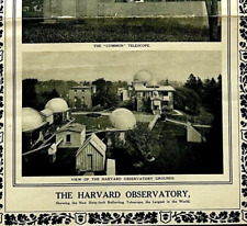1906 Harvard Observatory Victorian XL Advertisement Astronomy Youth's Companion picture