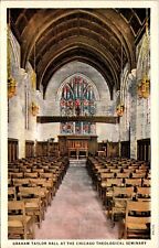 Graham Taylor Hall, Chicago Theological Seminary Postcard picture