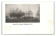 Postcard Grand View House, Hopkinton NH b&w udb L37 picture