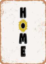 Metal Sign - Home2 - Vintage Rusty Look picture