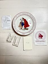 Vintage 1980 Norman Rockwell Collectors Plate “ Little Gallery “ By Hallmark  picture