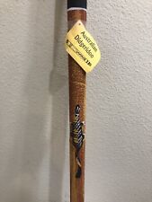 Didgeridoo Authentic Vintage Aboriginal Australian Handmade Painted Lizard 36