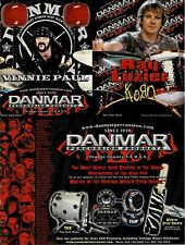 Vinnie Paul / Ray Luzier of Korn - DANMAR Percussion - 2009 Print Ad picture