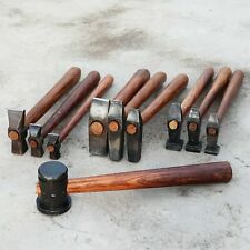 New Heavy Small Set of 10 Black Iron Hammer Blacksmith Useful Best Item picture