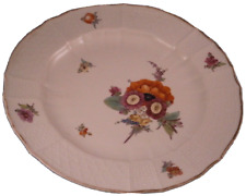 Antique 18thC Fuerstenberg Porcelain Flower Plate Porzellan Teller German picture