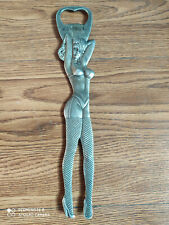 Rare old beautiful women cut out shape big size bottle opener. picture