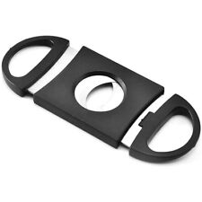 Cigar Cutter Stainless Steel Double Blades Guillotine Knife Pocket Scissors picture