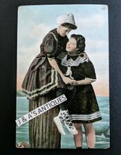 Antique Two Women Gay Interest c1900's Postcard ~ Made in Germany picture
