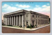 Rockford IL-Illinois, United States Post Office, Antique Vintage Postcard picture