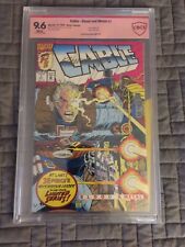 Cable-Blood and Metal #1 CBCS 9.6 signed by John Romita, JR. #391 fo 2500 HTF picture