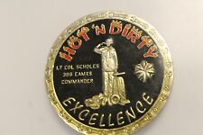 Hot'n Dirty Lt.Col Scholes 386 Eamxs Commander Challenge Coin picture