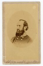 Confederate General Stonewall Jackson Civil War Carte de Visite (CDV) 1860s picture