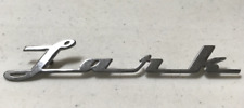 Vintage Evinrude Lark Emblem, Silver picture