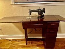 1952 Singer Sewing Machine And Cabinet picture
