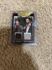 FALLING SKIES NOAH WYLE & DREW ROY AS TOM & HAL MASON DC1 COSTUME CARD 062/225 picture