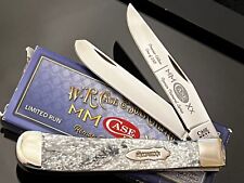 RARE CASE XX 1 of 250 ROMAN NUMERAL MMXX IVORY QUARTZ  2020 TRAPPER KNIFE NEW. picture