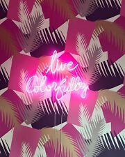 Live Colorfully Neon Sign Lamp Light Acrylic 20