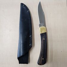2017 Buck 101 Fixed Blade Hunter Knife with Leather Sheath - RARE picture