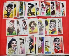 Rare 1971 Once Upon a Time Hollywood Complete Italian Trading Card Set of 100 picture
