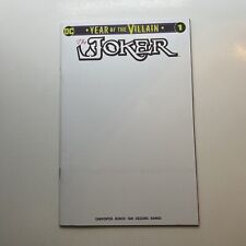 Joker YOTV Blank #1 John Carpenter writes Year of villain special Boarded picture
