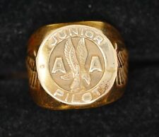 Vintage 1950's American Airlines Junior Pilot Ring picture