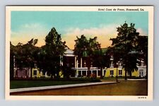 Hammond LA-Louisiana, Hotel Casa de Fresa, Advertising Souvenir Vintage Postcard picture