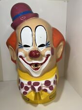 Vintage 1974 Mr. Windy Helium Balloon Tank Clown Head 24