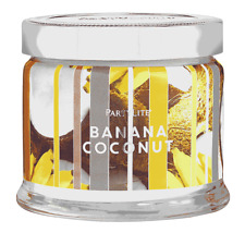 Partylite BANANA COCONUT SIGNATURE 3-wick JAR CANDLE  BRAND NEW  NIB  picture