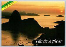 Postcard Brazil Rio de Janeiro Pao de Acucar 2P picture