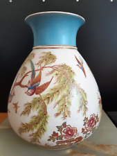 19thCentury Antique Continental Chinoiserie Hand Painted Vase picture