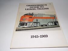 1984 Greenberg's Guide to Lionel Trains 1945-1969 by Bruce Greenberg, Ph. D. picture