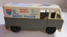 RARE Vintage 1950's All Star Dairy Foods SUPERMAN Advertising Bank Truck HTF picture