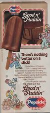 1982 Popsicle Good n’ Puddin There’s Nothing Better On A Vintage Print Ad 5”x11” picture