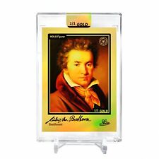 LUDWIG VAN BEETHOVEN Holo GOLD Card 2023 GleeBeeCo #LC45-G 1/1 picture