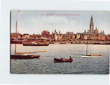 Postcard Panoramic View Of Antwerp Belgium picture
